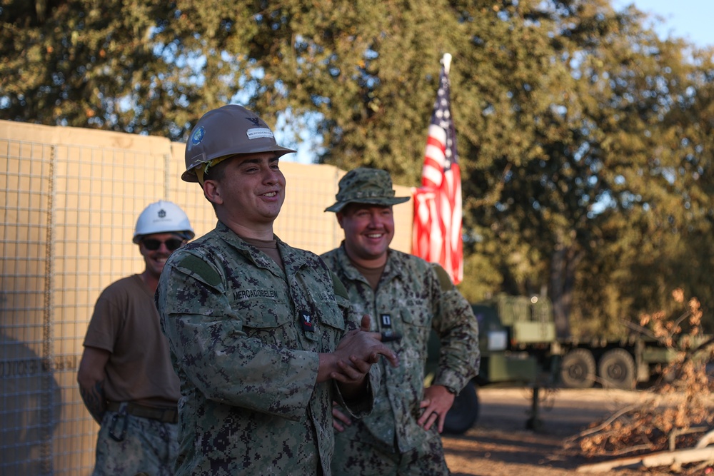 NMCB 4 Promotes Seabee During FTX