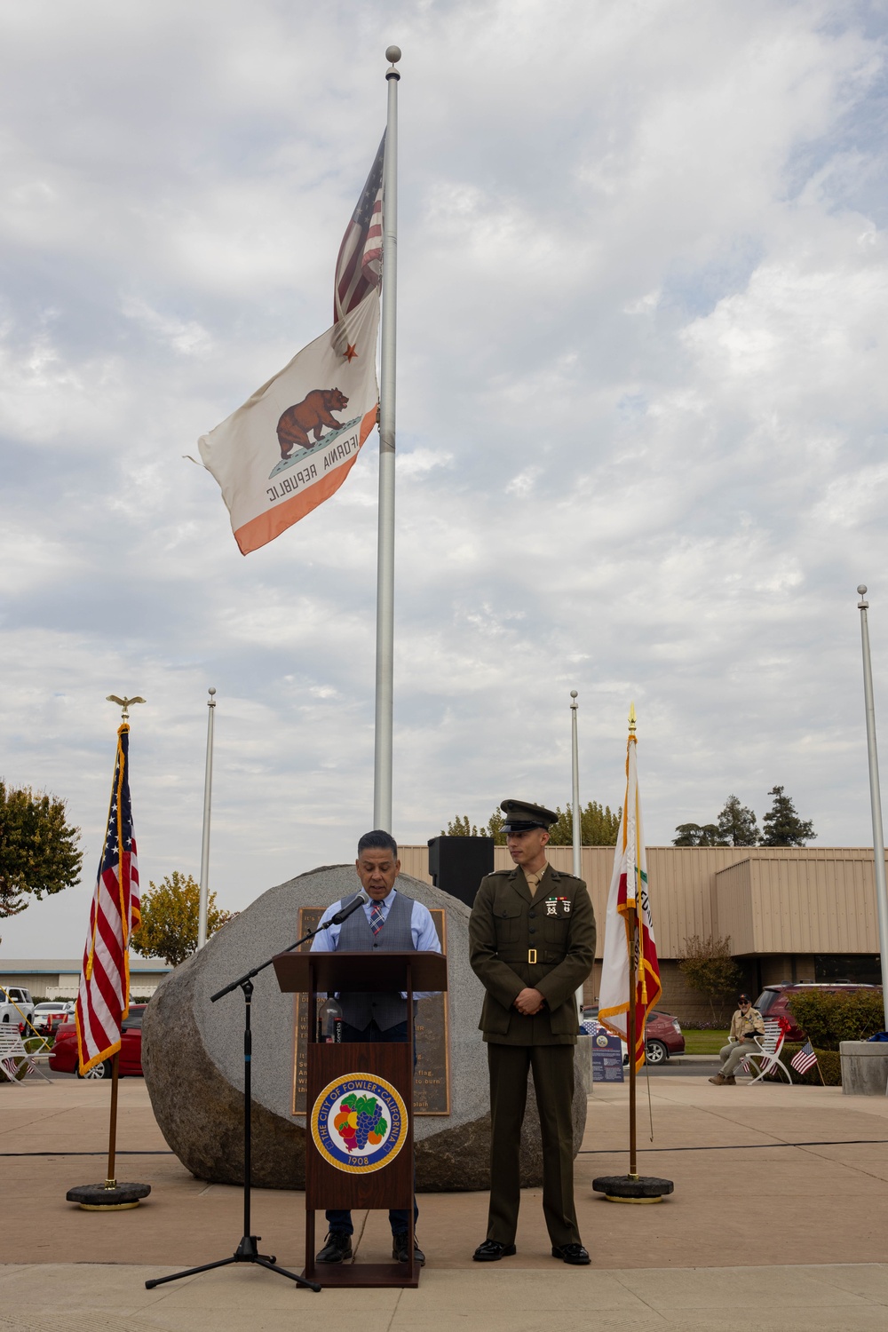 Veterans Day Flag Raising Ceremony