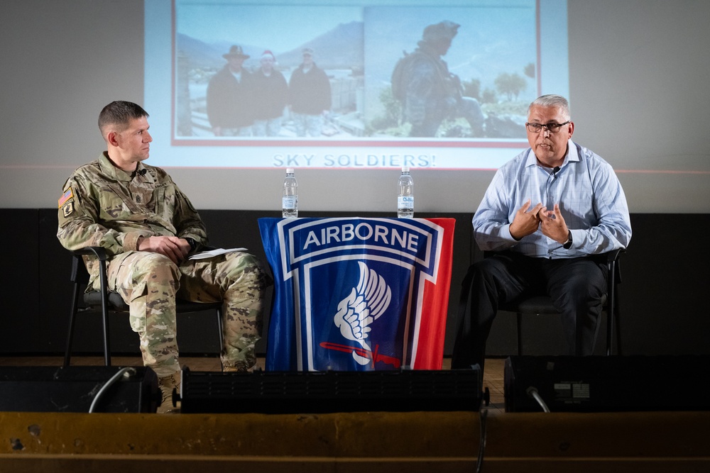 173rd Leader Legacy: Retired Command Sgt. Maj. Pedraza shares 30 years of battle-tested leadership