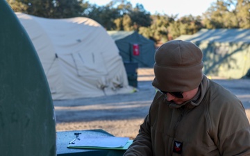 NMCB 4 Corpsman Test Water for Potability