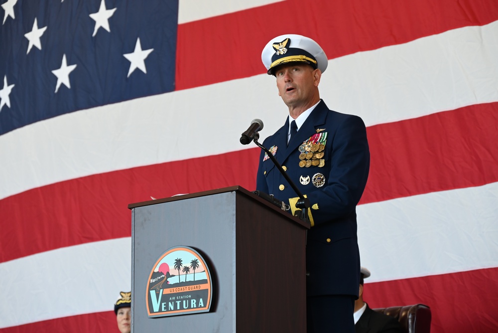 Coast Guard Holds Ribbon-Cutting/Commissioning Ceremony for New Air Station Ventura 