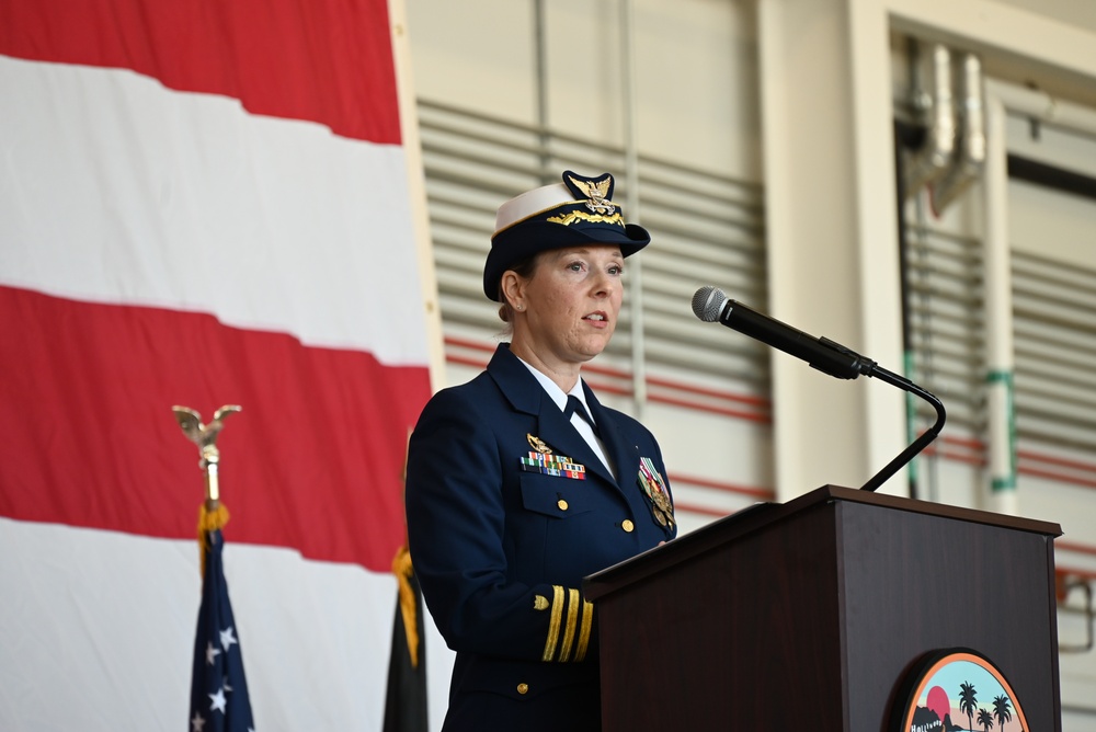 Coast Guard Holds Ribbon-Cutting/Commissioning Ceremony for New Air Station Ventura 