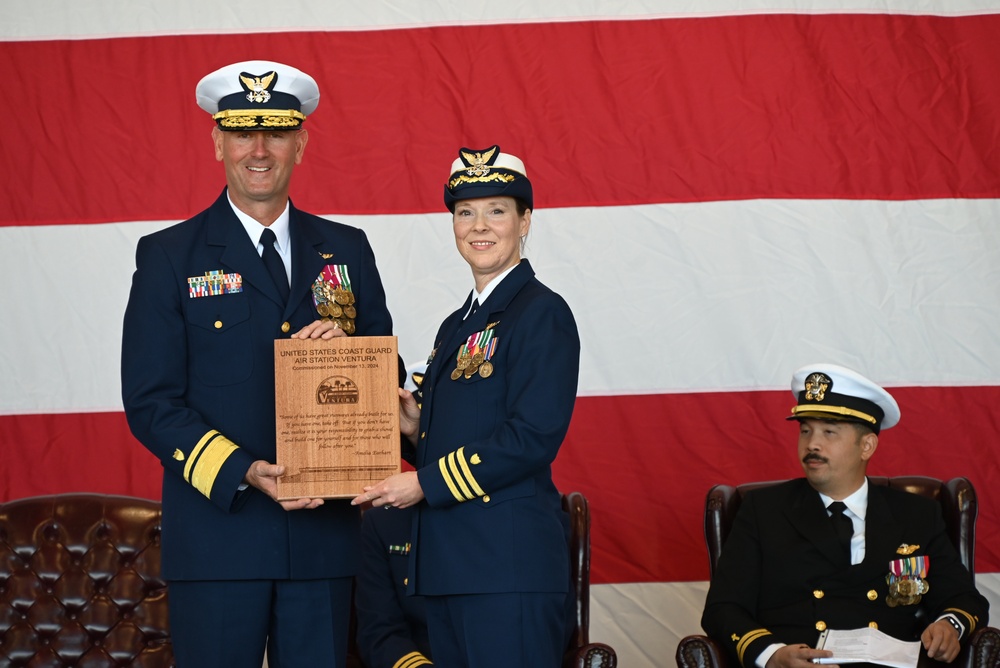 Coast Guard Holds Ribbon-Cutting/Commissioning Ceremony  for New Air Station Ventura 