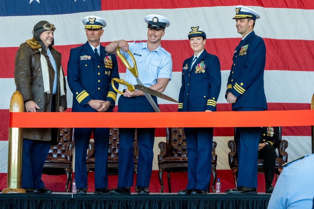 Coast Guard Holds Ribbon-Cutting/Commissioning Ceremony  for New Air Station Ventura 