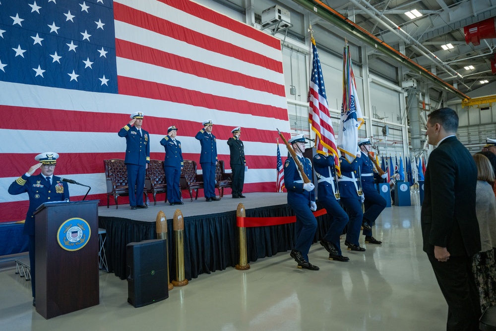 Coast Guard Holds Ribbon-Cutting/Commissioning Ceremony for New Air Station Ventura 