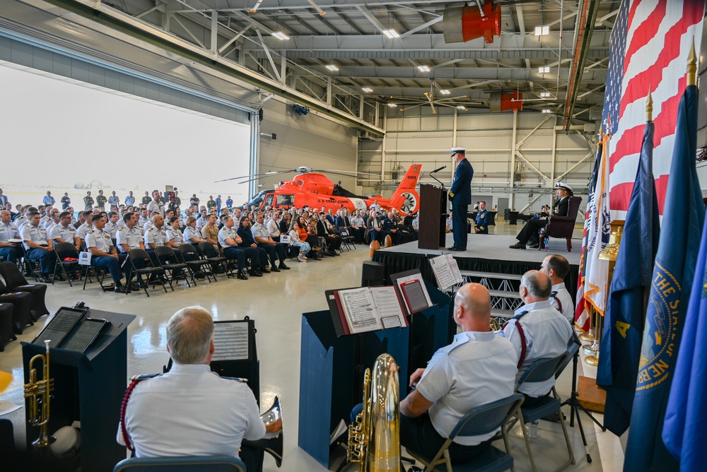 Coast Guard Holds Ribbon-Cutting/Commissioning Ceremony for New Air Station Ventura 