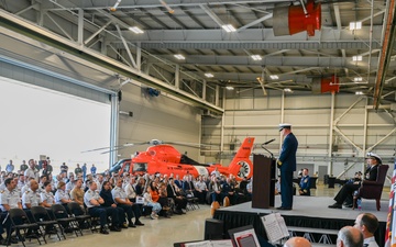 Coast Guard Holds Ribbon-Cutting/Commissioning Ceremony for New Air Station Ventura 