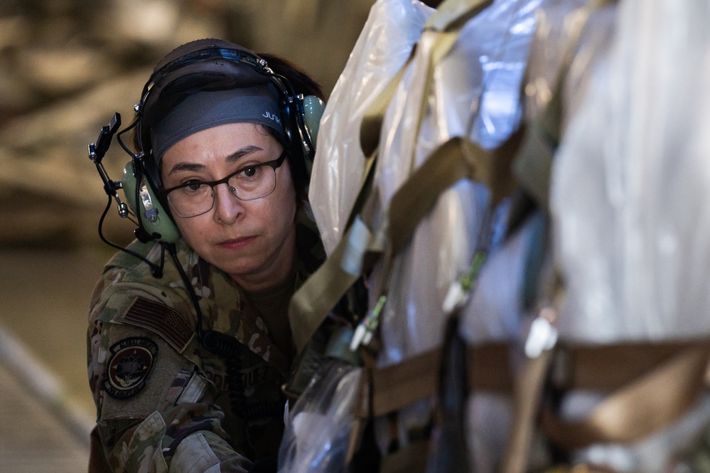 C-5M delivers medical supplies to Soto Cano Air Base