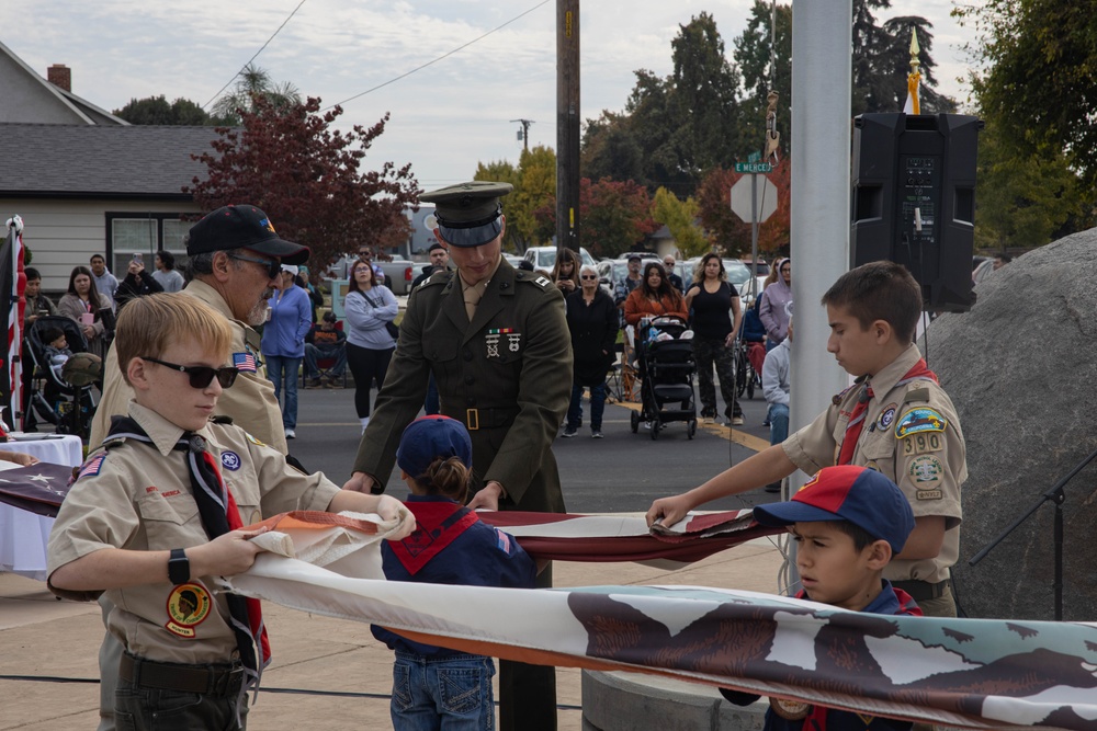 Veterans Day Flag Raising Ceremony