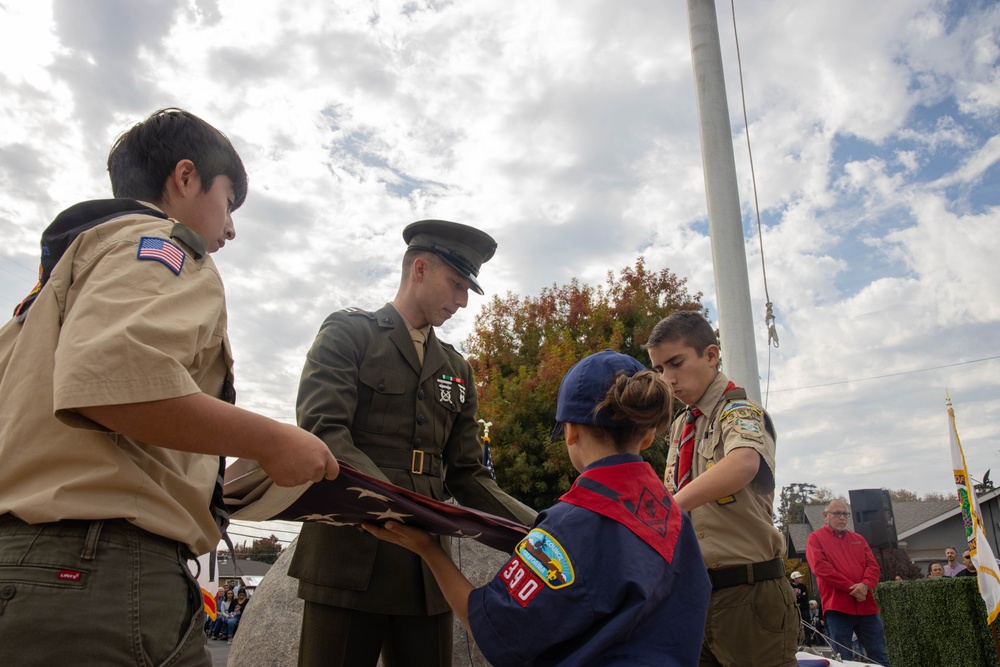 Veterans Day Flag Raising Ceremony