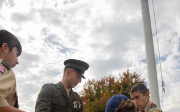 Veterans Day Flag Raising Ceremony