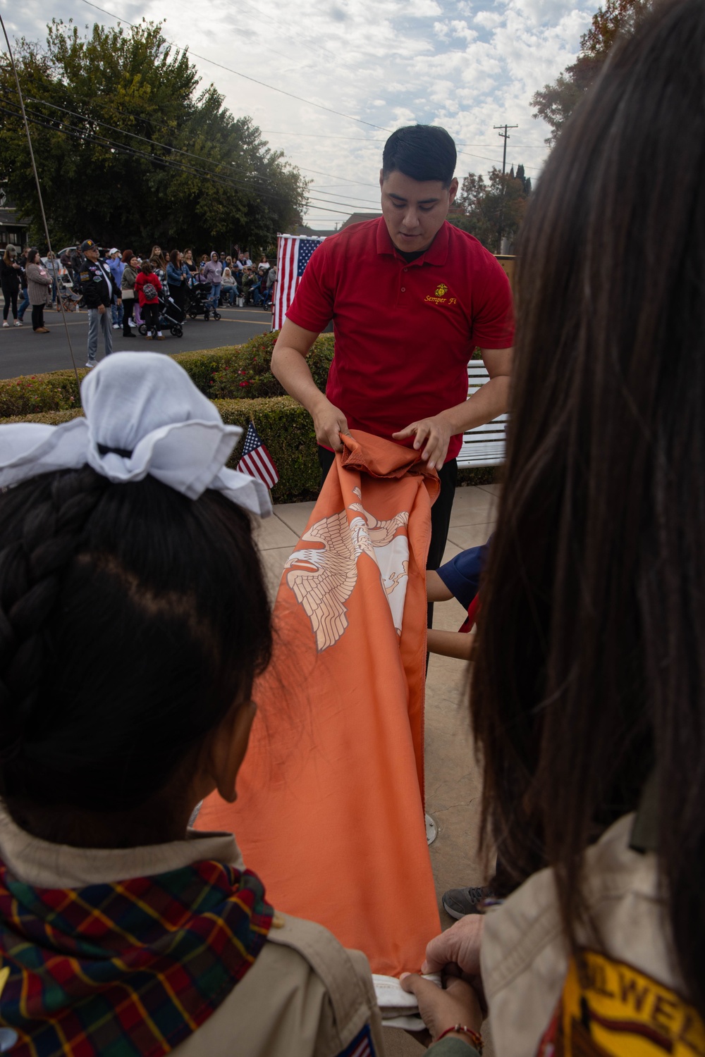 Veterans Day Flag Raising Ceremony