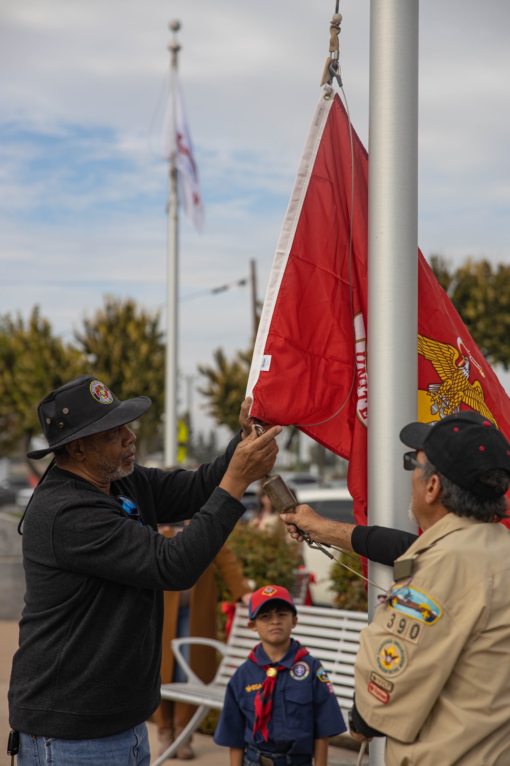 Veterans Day Flag Raising Ceremony