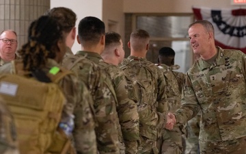 1st Armored Division Commanding General Farewells Soldiers from 3rd Armored Brigade Combat Team