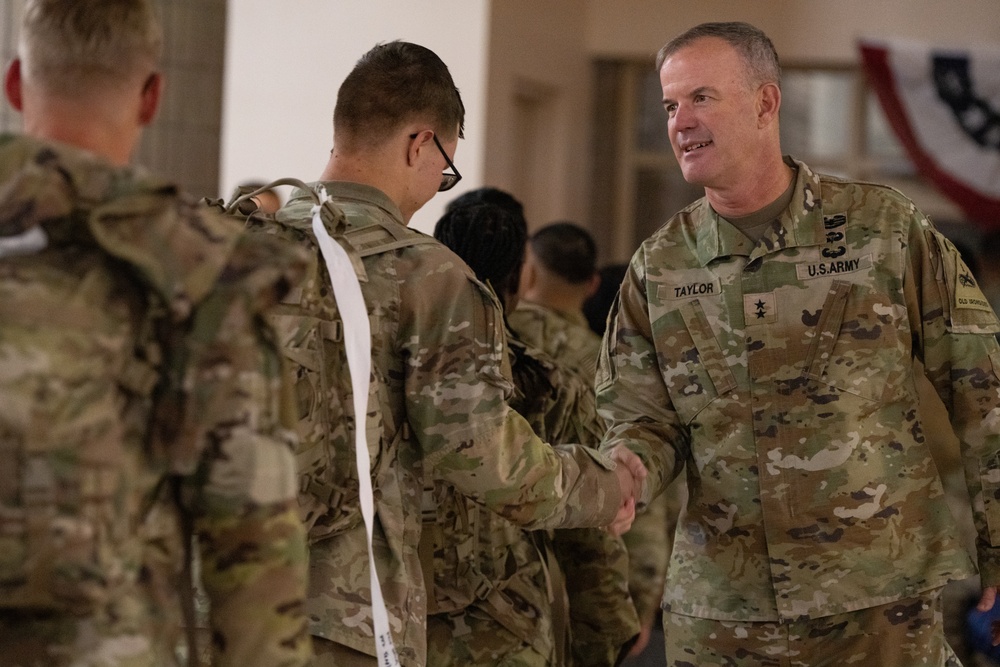 1st Armored Division Commanding General Farewells Soldiers from 3rd Armored Brigade Combat Team