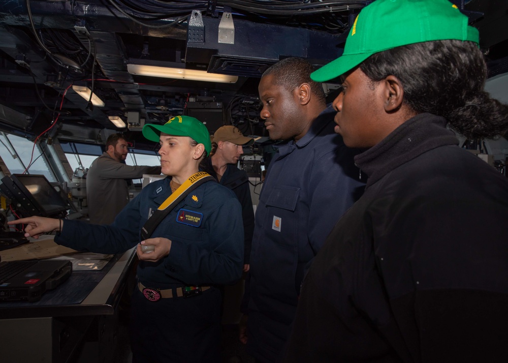 Daily Operations Aboard USS George H.W. Bush (CVN 77)