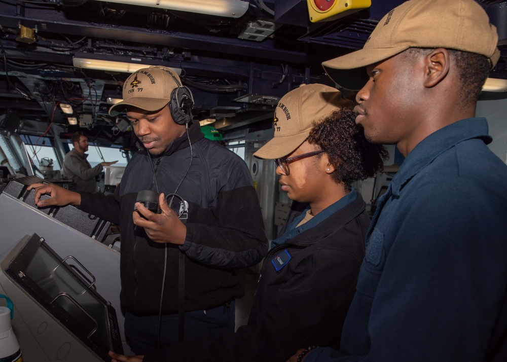 Daily Operations Aboard USS George H.W. Bush (CVN 77)