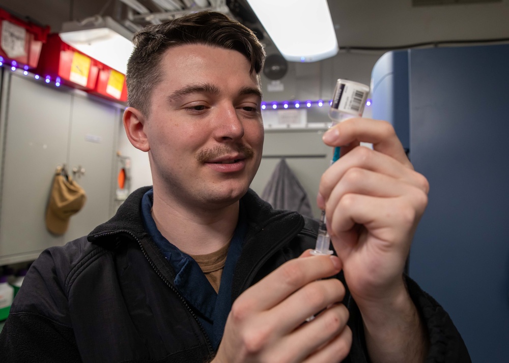 Daily Operations Aboard USS George H.W. Bush (CVN 77)