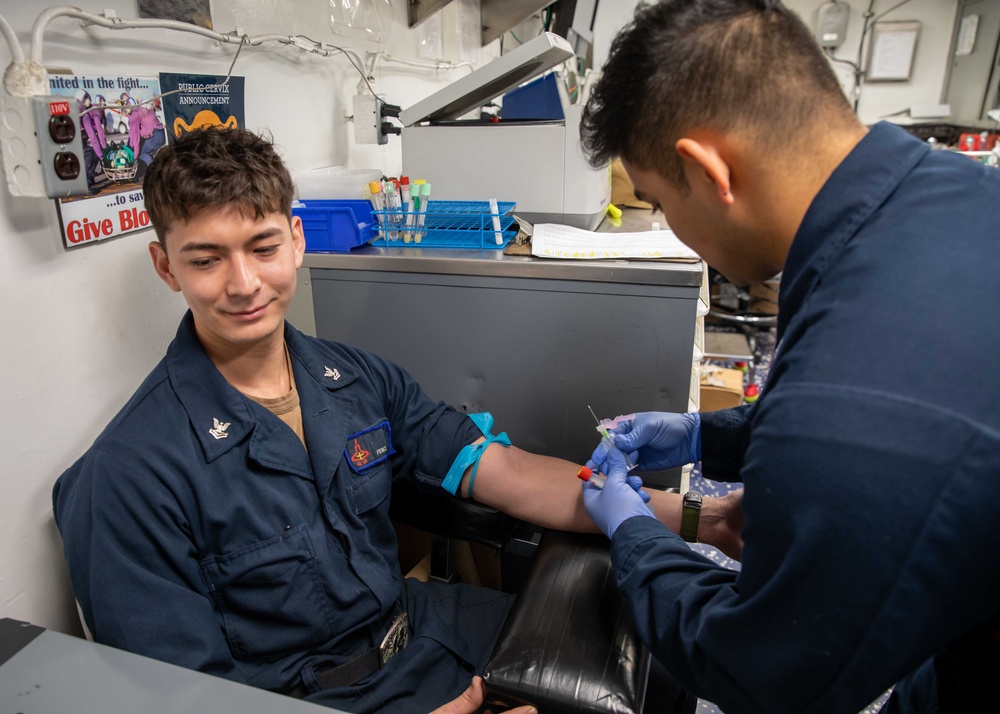 Daily Operations Aboard USS George H.W. Bush (CVN 77)