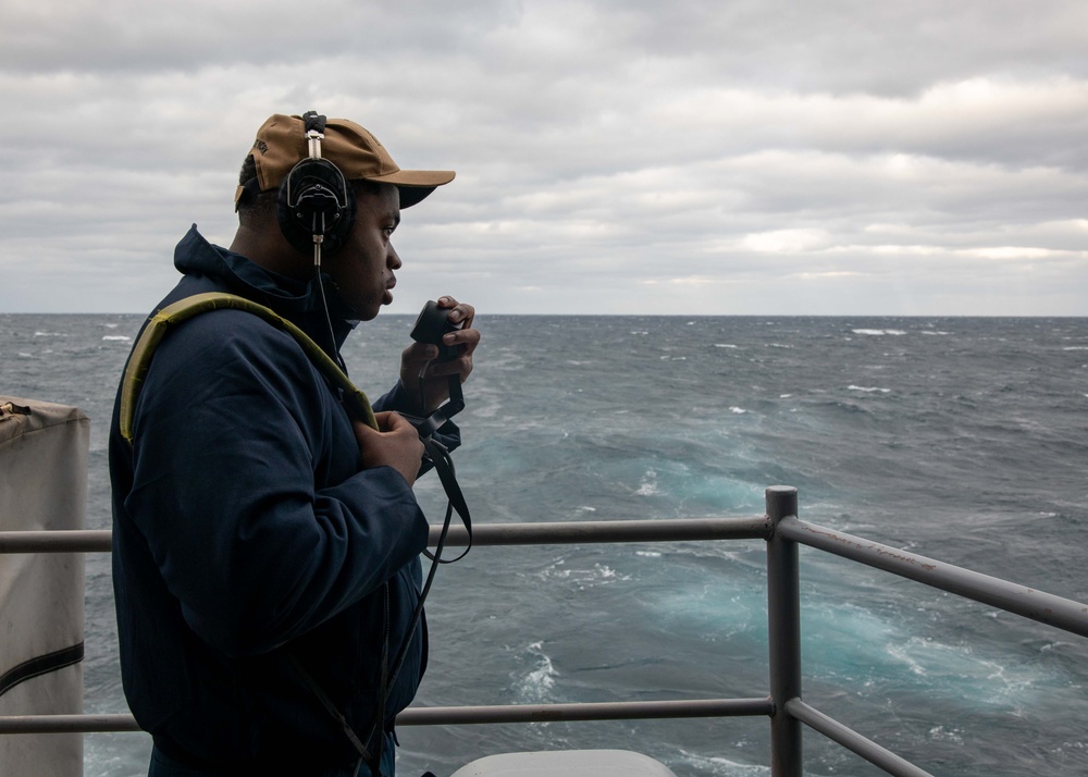 Daily Operations Aboard USS George H.W. Bush (CVN 77)