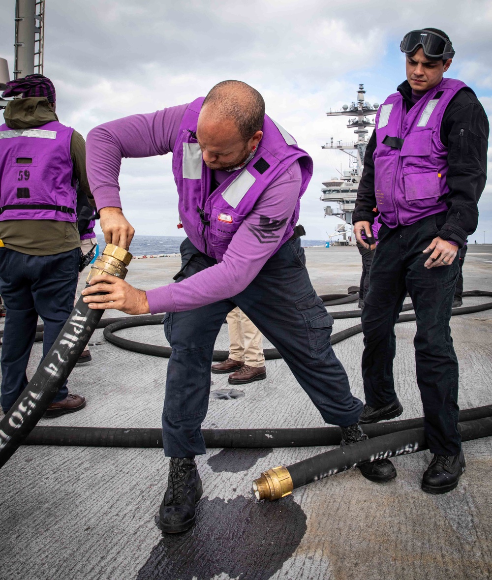 Daily Operations Aboard USS George H.W. Bush (CVN 77)