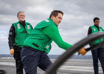 Daily Operations Aboard USS George H.W. Bush (CVN 77)