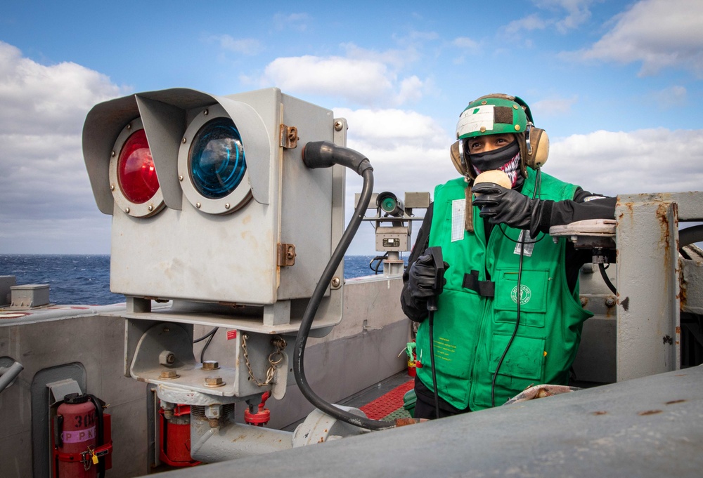 Daily Operations Aboard USS George H.W. Bush (CVN 77)