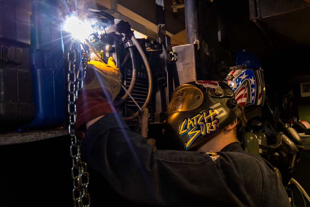 Daily Operations Aboard USS George H.W. Bush (CVN 77)