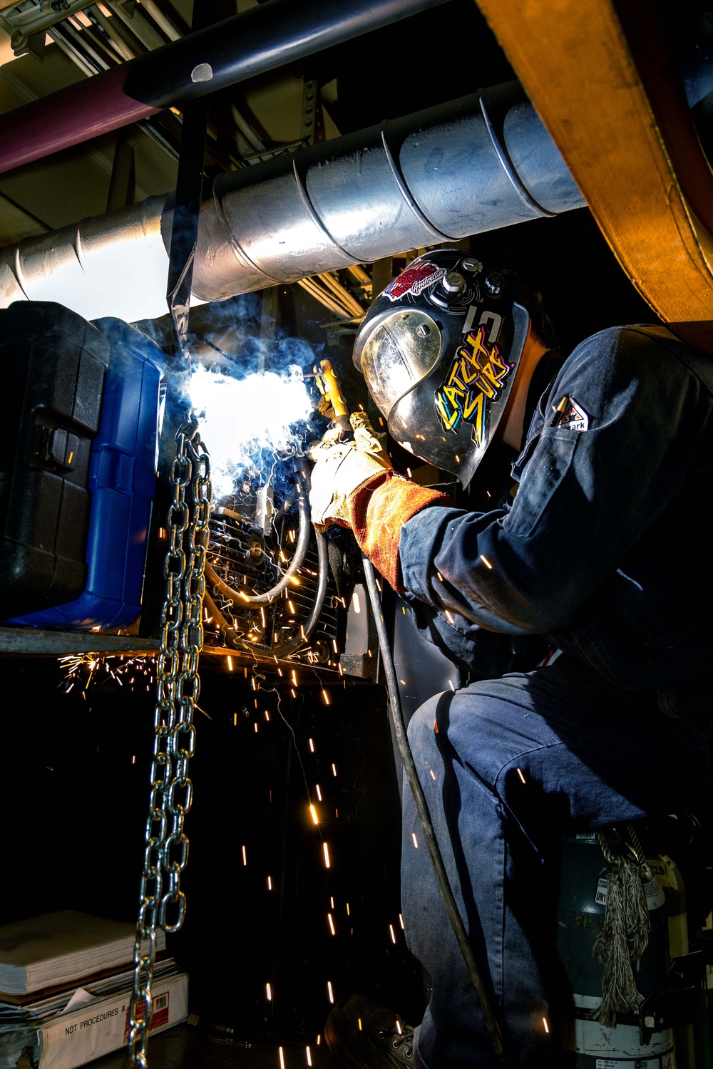 Daily Operations Aboard USS George H.W. Bush (CVN 77)