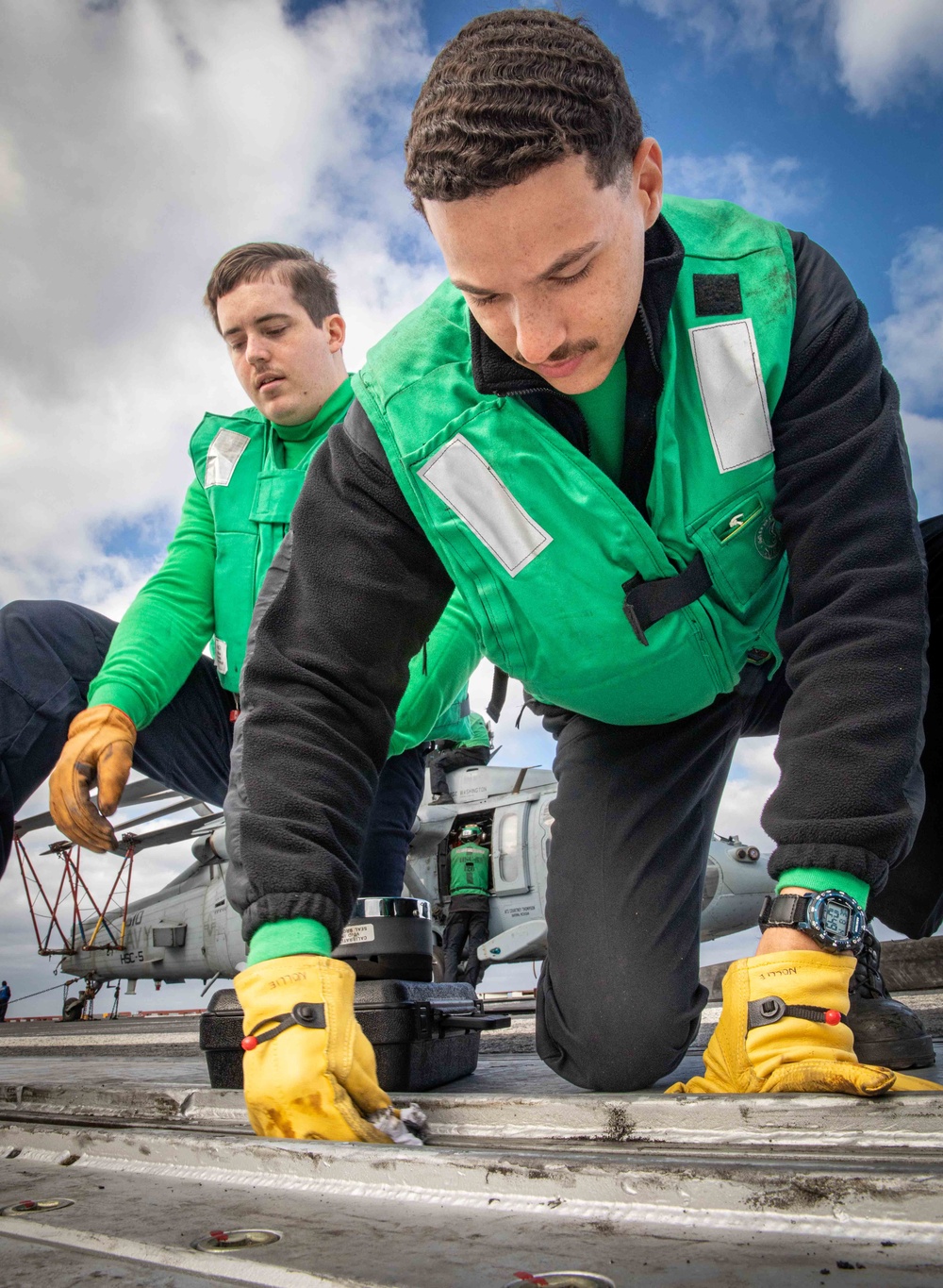 Daily Operations Aboard USS George H.W. Bush (CVN 77)