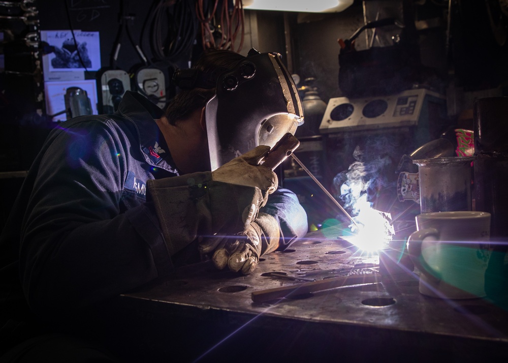 Daily Operations Aboard USS George H.W. Bush (CVN 77)