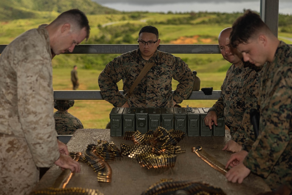 3rd Maintenance Battalion Conducts Machine Gun Range