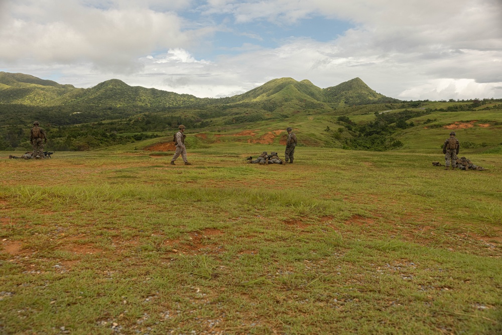 3rd Maintenance Battalion Conducts Machine Gun Range