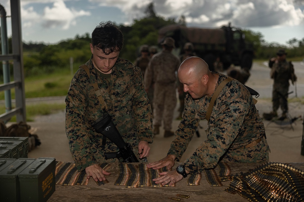 3rd Maintenance Battalion Conducts Machine Gun Range