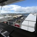 A view of NAVSUP FLC Pearl Harbor KILO 3/5 Pier from the bridge wing of MV Green Wave