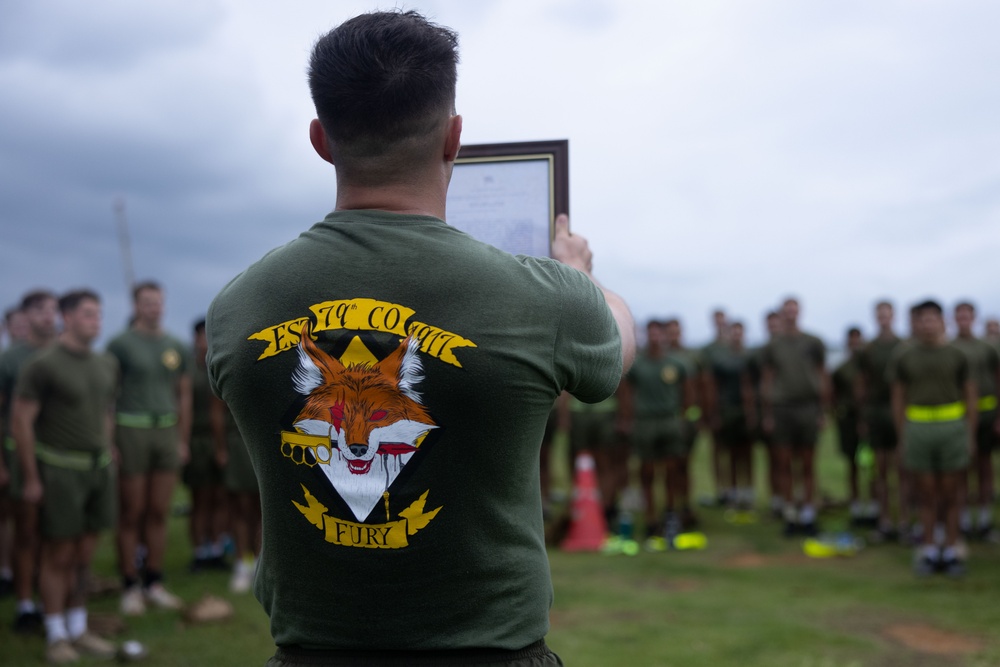 Cpl. Albert P. Gettings memorial WOD