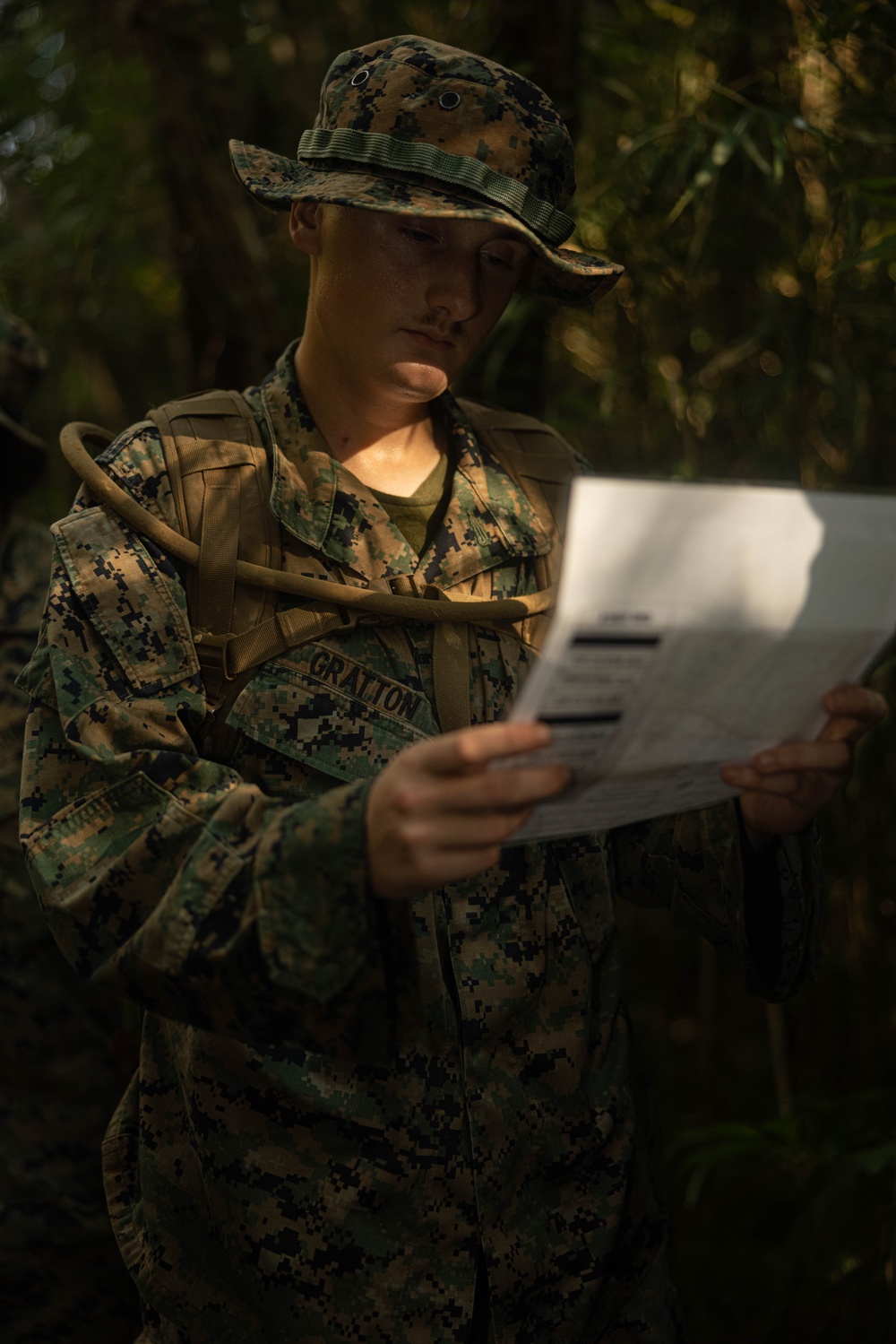 3rd Maintenance Battalion conducts Land Navigation Training for Battalion Field Ex