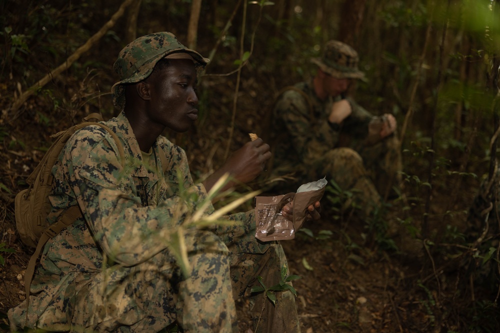 3rd Maintenance Battalion conducts Land Navigation Training for Battalion Field Ex