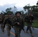 U.S. Marines with 3rd Maintenance Battalion conducts a battalion hike