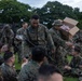 U.S. Marines with 3rd Maintenance Battalion conducts a battalion hike