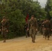 U.S. Marines with 3rd Maintenance Battalion conducts a battalion hike