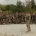 U.S. Marines with 3rd Maintenance Battalion conducts a battalion hike