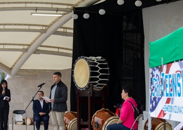 MCAS Iwakuni CO visits Teen Impact 24