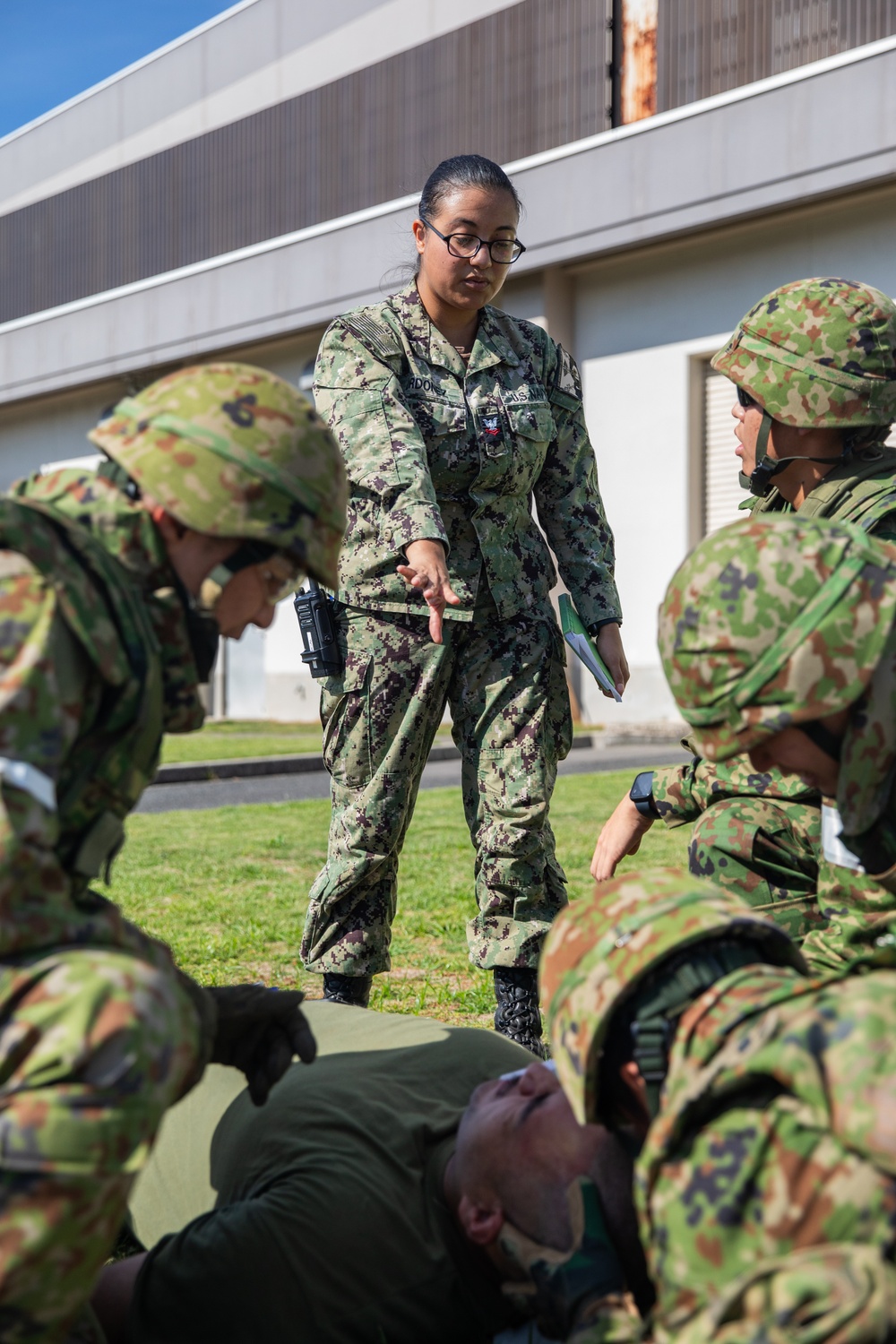 Keen Sword 25: U.S. Marines and U.S. Navy Sailors from MCAS Iwakuni, JGSDF and JMSDF conduct a simulated MASSCAS