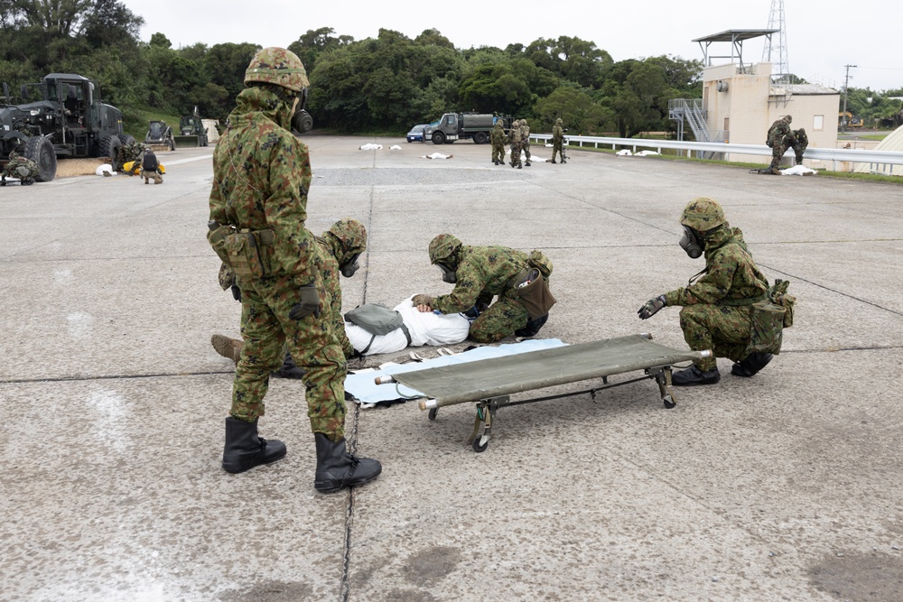 KS 25 | Chemical, Biological, Radiological, Nuclear Casualty simulation extraction, decontamination