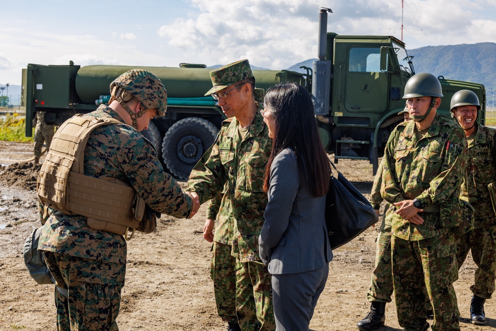 Keen Sword 25: Japan Self-Defense Force Leadership Visits MCAS Iwakuni