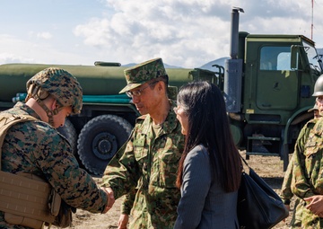 Keen Sword 25: Japan Self-Defense Force Leadership Visits MCAS Iwakuni