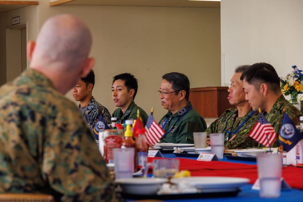 Keen Sword 25: Japan Self-Defense Force Leadership Visits MCAS Iwakuni