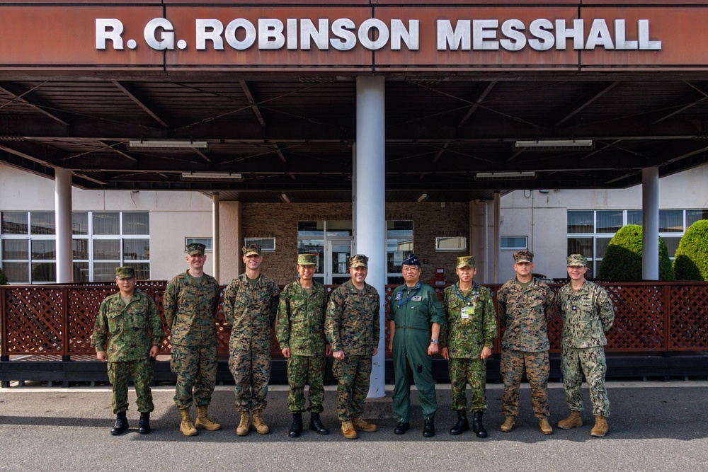 Keen Sword 25: Japan Self-Defense Force Leadership Visits MCAS Iwakuni