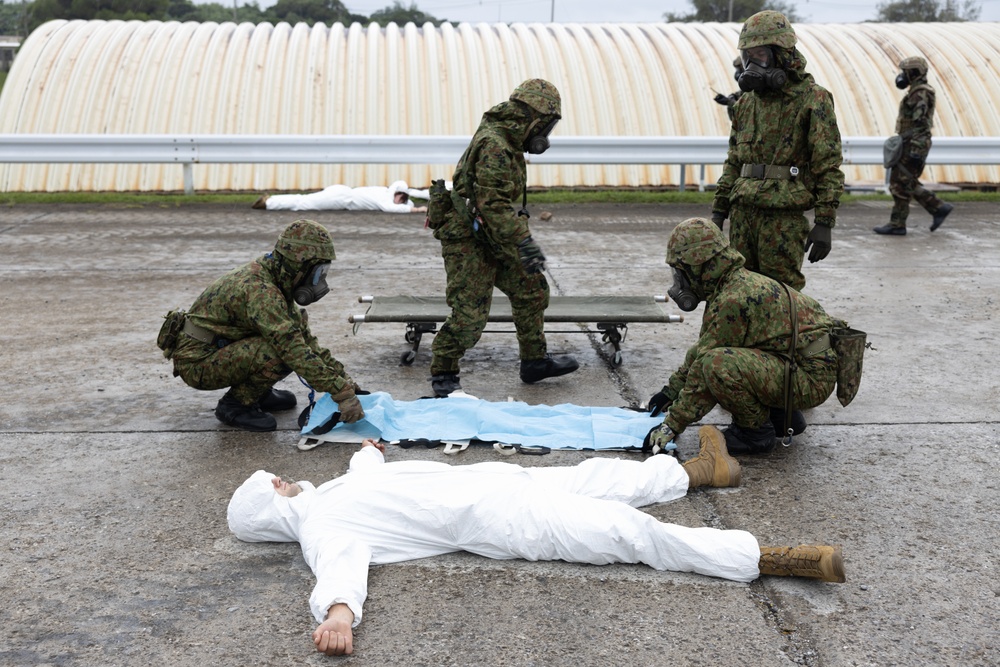 KS 25 | Chemical, Biological, Radiological, Nuclear Casualty simulation extraction, decontamination